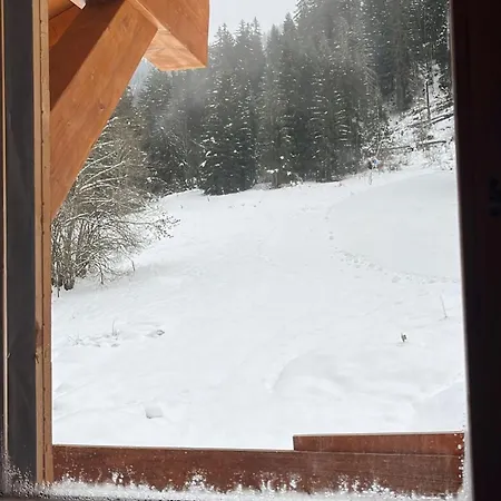La Rose Des Neiges A Châtel Exterior foto