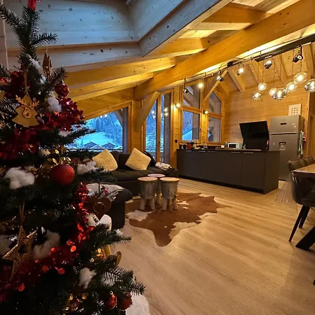 La Rose Des Neiges A Châtel Exterior foto